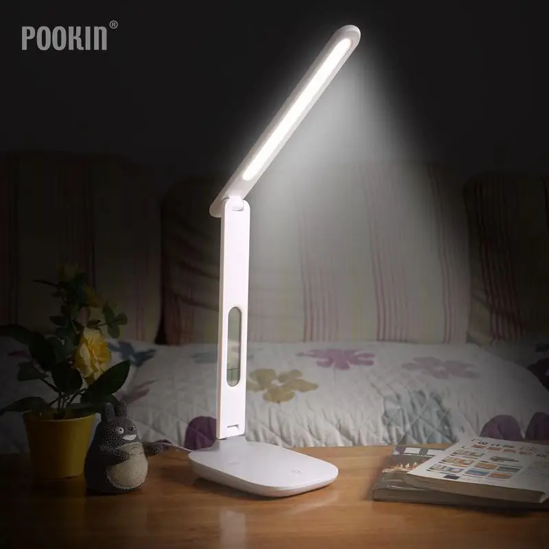 USB Rechargeable Perpetual Calendar Table Lamp Eye Protection LED Foldable Reading Light Desk Lamp 3-Level Brightness&Color
USB Rechargeable Perpetual Calendar Table Lamp Eye Protection LED Foldable Reading Light Desk Lamp 3-Level Brightness&Color