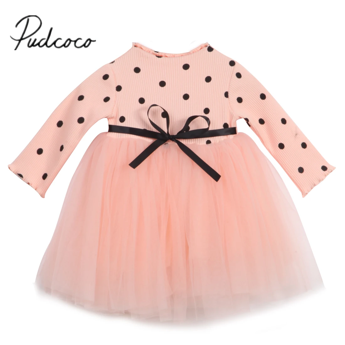 Pudcoco 2017 Newborn Toddler Kids Baby Girls Long Sleeve Knitting Dot Lace Tutu Dress Clothes 0-4Y
Pudcoco 2017 Newborn Toddler Kids Baby Girls Long Sleeve Knitting Dot Lace Tutu Dress Clothes 0-4Y