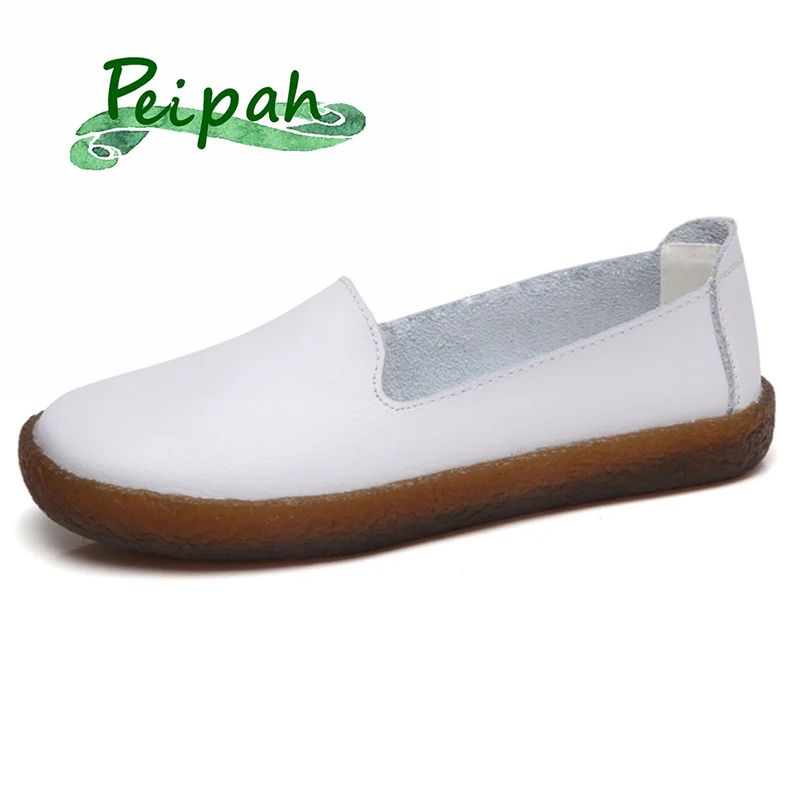 PEIPAH Vintage Loafers Women Flats Shoes Genuine Leather Spring Summer Slip On Round Toe Casual Sneaker Women's Leather Shoes
PEIPAH Vintage Loafers Women Flats Shoes Genuine Leather Spring Summer Slip On Round Toe Casual Sneaker Women's Leather Shoes