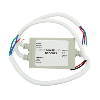 2PCS/LOT DC12V-24V Waterproof DMX-512 Decoder Controller 3 Channels for RGB LED Light Portable Lighting Accessories
2PCS/LOT DC12V-24V Waterproof DMX-512 Decoder Controller 3 Channels for RGB LED Light Portable Lighting Accessories