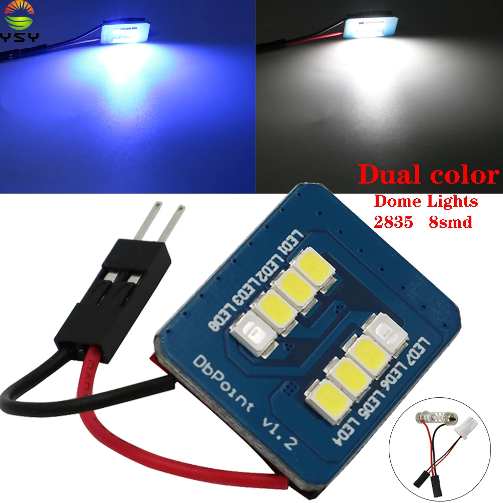 YSY 1X White Blue T10 2835 8 SMD CANBUS Car Led Vehicle Panel Lamps Auto Interior Reading Lamp Bulb Light Dome Festoon DC12V
YSY 1X White Blue T10 2835 8 SMD CANBUS Car Led Vehicle Panel Lamps Auto Interior Reading Lamp Bulb Light Dome Festoon DC12V