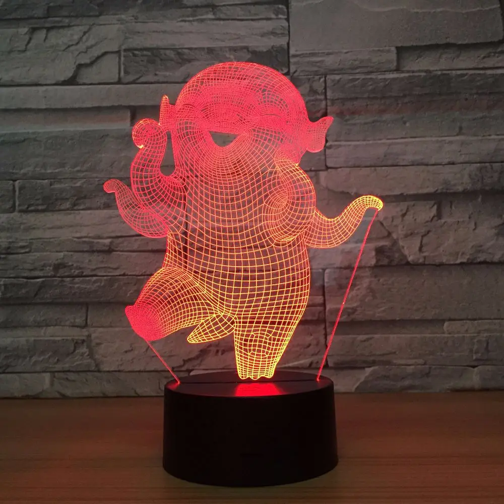 Baby Bedroom Creative Gift 3d Small Night Light Lovely 7 color change 3D Lamp Christmas gift for baby room lights
Baby Bedroom Creative Gift 3d Small Night Light Lovely 7 color change 3D Lamp Christmas gift for baby room lights