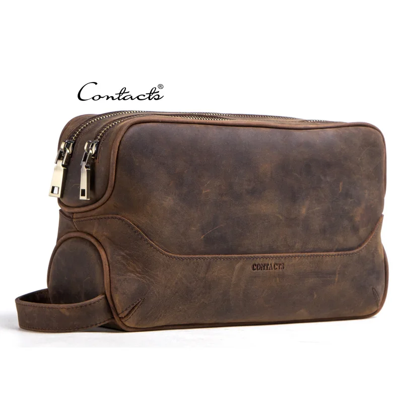 Man Woman Genuine Leather Handbag Large Big Female Cosmetic Cases Toiletry Cases Phone Hand-held Makeup Washing Travel Bag Gift
Man Woman Genuine Leather Handbag Large Big Female Cosmetic Cases Toiletry Cases Phone Hand-held Makeup Washing Travel Bag Gift