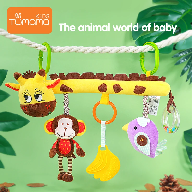 Tumama Baby Rattle Crib Giraffe Bed Winding For Newborns Hanging Soft Baby Toys With Ring For 0-12 Months Kids Education Toys
Tumama Baby Rattle Crib Giraffe Bed Winding For Newborns Hanging Soft Baby Toys With Ring For 0-12 Months Kids Education Toys