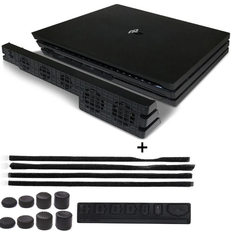 PS4 PRO Cooler USB External 5-Fan Super Turbo Cooling Fan+DIY Dust-Proof Kit Dust Stopper For For Playstation 4 Pro PS4 PRO Gift
PS4 PRO Cooler USB External 5-Fan Super Turbo Cooling Fan+DIY Dust-Proof Kit Dust Stopper For For Playstation 4 Pro PS4 PRO Gift