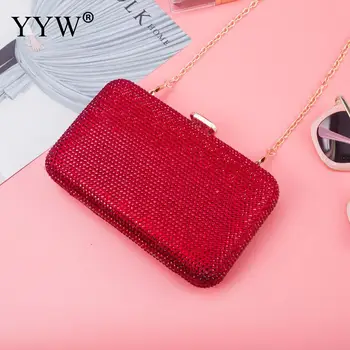 Rhinstone Evening Clutch Bag Women Wedding Shiny Handbags Bridal Metal Clutches Bag Chain Crossbody Shoulder Bag 2019 New
Rhinstone Evening Clutch Bag Women Wedding Shiny Handbags Bridal Metal Clutches Bag Chain Crossbody Shoulder Bag 2019 New