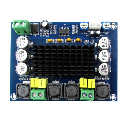 10pcs TPA3116D2 Dual-channel Stereo High Power Digital Audio Power Amplifier Board 2*120W
10pcs TPA3116D2 Dual-channel Stereo High Power Digital Audio Power Amplifier Board 2*120W