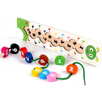 1 Set Wooden Rainbow Number Block stringing beaded Toys For Children Learning & Education Colorful Products Kids Toy
1 Set Wooden Rainbow Number Block stringing beaded Toys For Children Learning & Education Colorful Products Kids Toy