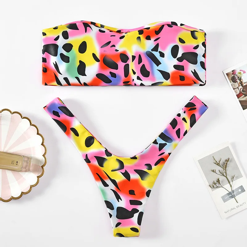 Wasteheart Summer Yellow Sexy Bikini Sets Women Swimsuit Bikini Strapless Swimwear Low Waist Bathing Suit Female Beach Print
Wasteheart Summer Yellow Sexy Bikini Sets Women Swimsuit Bikini Strapless Swimwear Low Waist Bathing Suit Female Beach Print