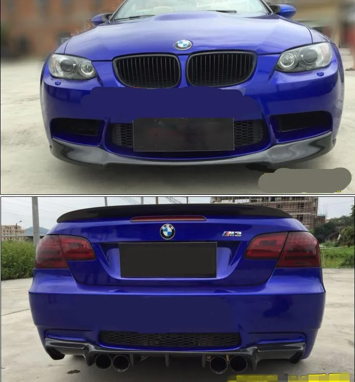 Carbon Fiber CAR FRONT LIP BUMPER + REAR TRUNK DIFFUSER SPOILER COVER FOR BMW E90 E92 E93 M3 Coupe 2008 2009 2010 2011 2012 2013
Carbon Fiber CAR FRONT LIP BUMPER + REAR TRUNK DIFFUSER SPOILER COVER FOR BMW E90 E92 E93 M3 Coupe 2008 2009 2010 2011 2012 2013