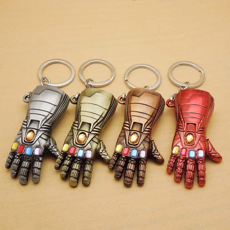 Iron Man Glove Keychain Marve l Avengers Endgame Thanos Infinite Power Gauntlet Metal Keyrings For Men Fans souvenir Jewelry
Iron Man Glove Keychain Marve l Avengers Endgame Thanos Infinite Power Gauntlet Metal Keyrings For Men Fans souvenir Jewelry