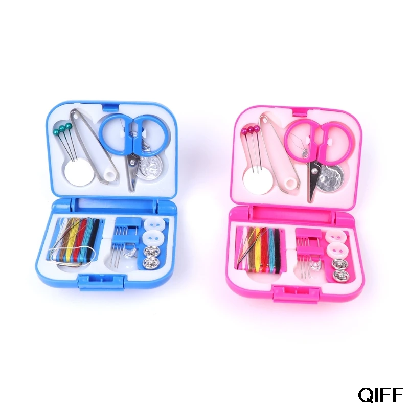 Wholesale Portable Sewing Kits Box Needle Threads Scissor Thimble Travel Home Craft Tools May06
Wholesale Portable Sewing Kits Box Needle Threads Scissor Thimble Travel Home Craft Tools May06