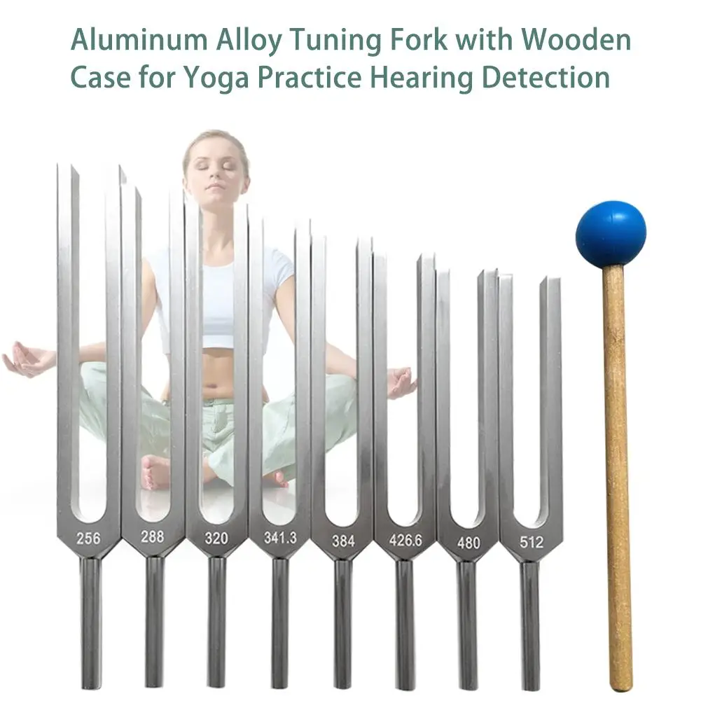 1PC/8Pcs 136.1-528HZ Steel Tuning Fork Set Health Physics Vibration Medical Diagnostic & Mallet Vibration Therapy Medical Tools
1PC/8Pcs 136.1-528HZ Steel Tuning Fork Set Health Physics Vibration Medical Diagnostic & Mallet Vibration Therapy Medical Tools