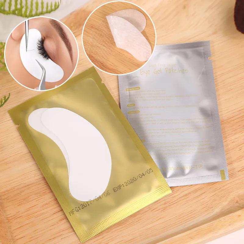 KESMALL 50 Pairs Gold New Paper Patches Eyelashes Under Eye Pads Eyelash Paper Tips Makeup Removal Eyes Make Up Tools CO975
KESMALL 50 Pairs Gold New Paper Patches Eyelashes Under Eye Pads Eyelash Paper Tips Makeup Removal Eyes Make Up Tools CO975