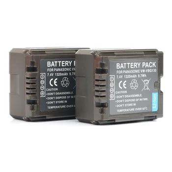 LANFULANG 2-Pack VW-VBG130 Digital Batteries pack For Panasonic HDC-HS300 HDC-HS700 HDC-MDH1 HDC-SD20 HDC-SD600 HDC-SD700
LANFULANG 2-Pack VW-VBG130 Digital Batteries pack For Panasonic HDC-HS300 HDC-HS700 HDC-MDH1 HDC-SD20 HDC-SD600 HDC-SD700