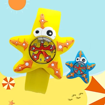 Slap Ring Kids Watches 3D Flower five-pointed starfish Baby Toy watch Children Girls Boys clock pineapple Quartz Wristwatches
Slap Ring Kids Watches 3D Flower five-pointed starfish Baby Toy watch Children Girls Boys clock pineapple Quartz Wristwatches