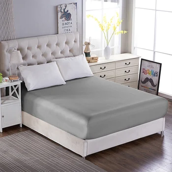 multi-specification Brushed solid color bed Don 160cm*200cm hotel Mattress Protector double Large polyester with elastic band
multi-specification Brushed solid color bed Don 160cm*200cm hotel Mattress Protector double Large polyester with elastic band