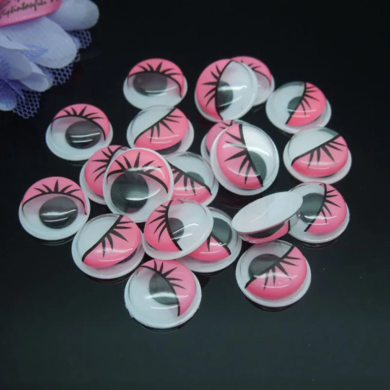 200pcs/lot Pink Color With the Eyelashes Eye Activities Moving Eyes Plastic Eyes For Doll Toy 15mm AL168
200pcs/lot Pink Color With the Eyelashes Eye Activities Moving Eyes Plastic Eyes For Doll Toy 15mm AL168