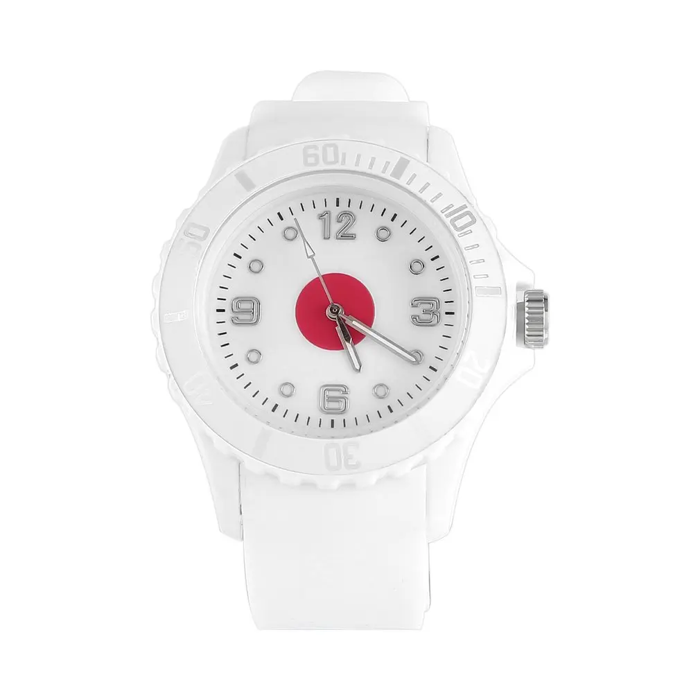 Japanese/England/Italian Flag Pattern Quartz Wristwatches White Color Soft Silicone Stylish Watches
Japanese/England/Italian Flag Pattern Quartz Wristwatches White Color Soft Silicone Stylish Watches