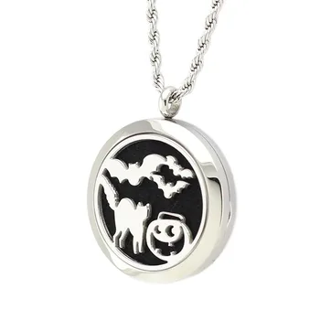 5PCS New Halloween Pattern Hollow Stainless Steel Essential Oil Aromatherapy Locket Perfume Diffuser Locket Necklace
5PCS New Halloween Pattern Hollow Stainless Steel Essential Oil Aromatherapy Locket Perfume Diffuser Locket Necklace
