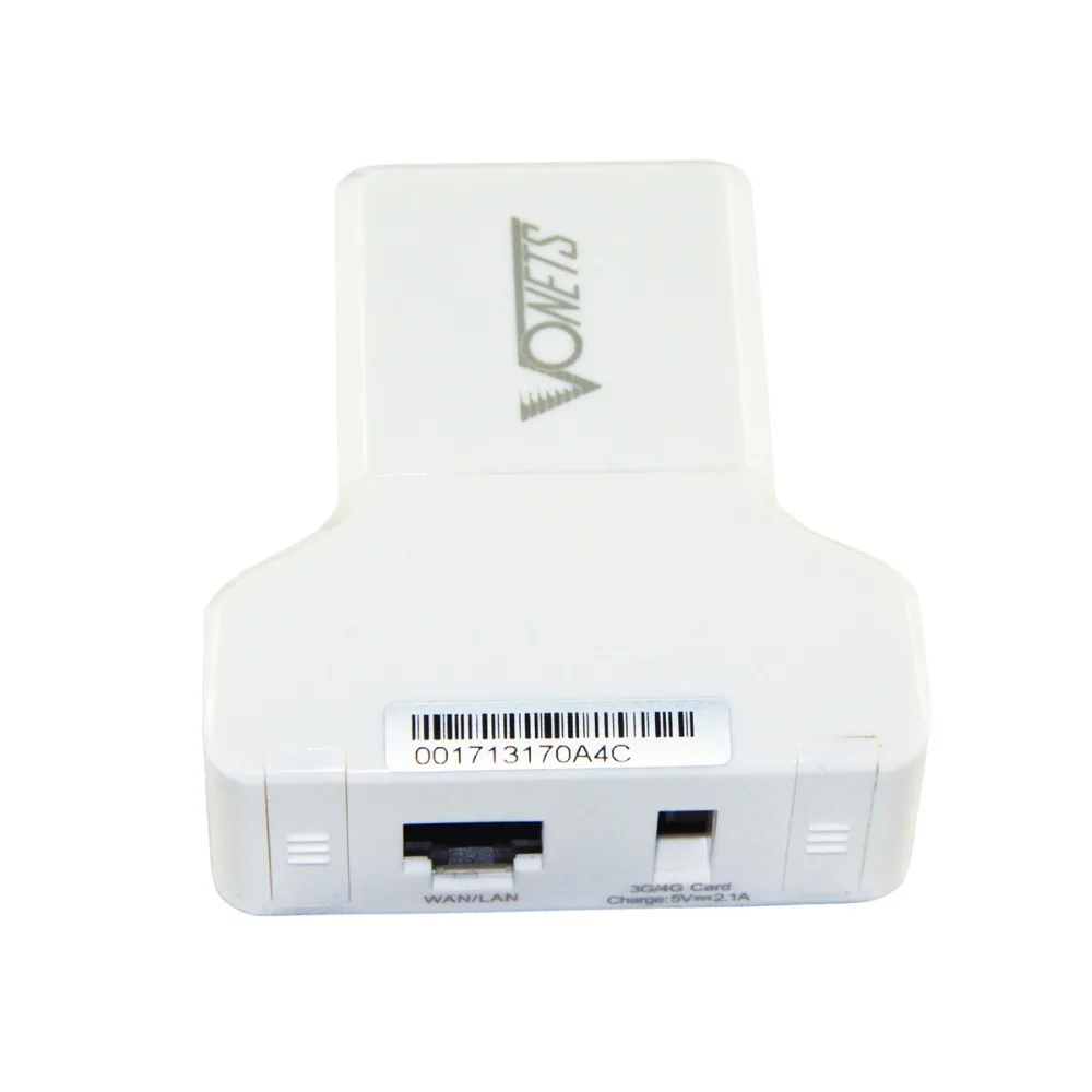 

300Mbps VONETS VRP300 3 in 1 WiFi Repeater 3G/4G WiFi Router function/2.1A Charger - US Plug