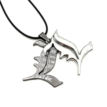 Aniamtion Jewelry Death Note Double "L" Logo Pendant Necklace Men Rope Chain Necklace Wholesale 10pcs/lot
Aniamtion Jewelry Death Note Double "L" Logo Pendant Necklace Men Rope Chain Necklace Wholesale 10pcs/lot
