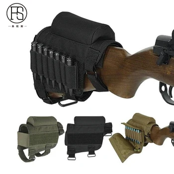 Tactical Military Nylon Rifle Accessories Magazine Pouch Outdoor Hunting Rifle Buttstock Shell Holder Cheek Rest Pouch
Tactical Military Nylon Rifle Accessories Magazine Pouch Outdoor Hunting Rifle Buttstock Shell Holder Cheek Rest Pouch