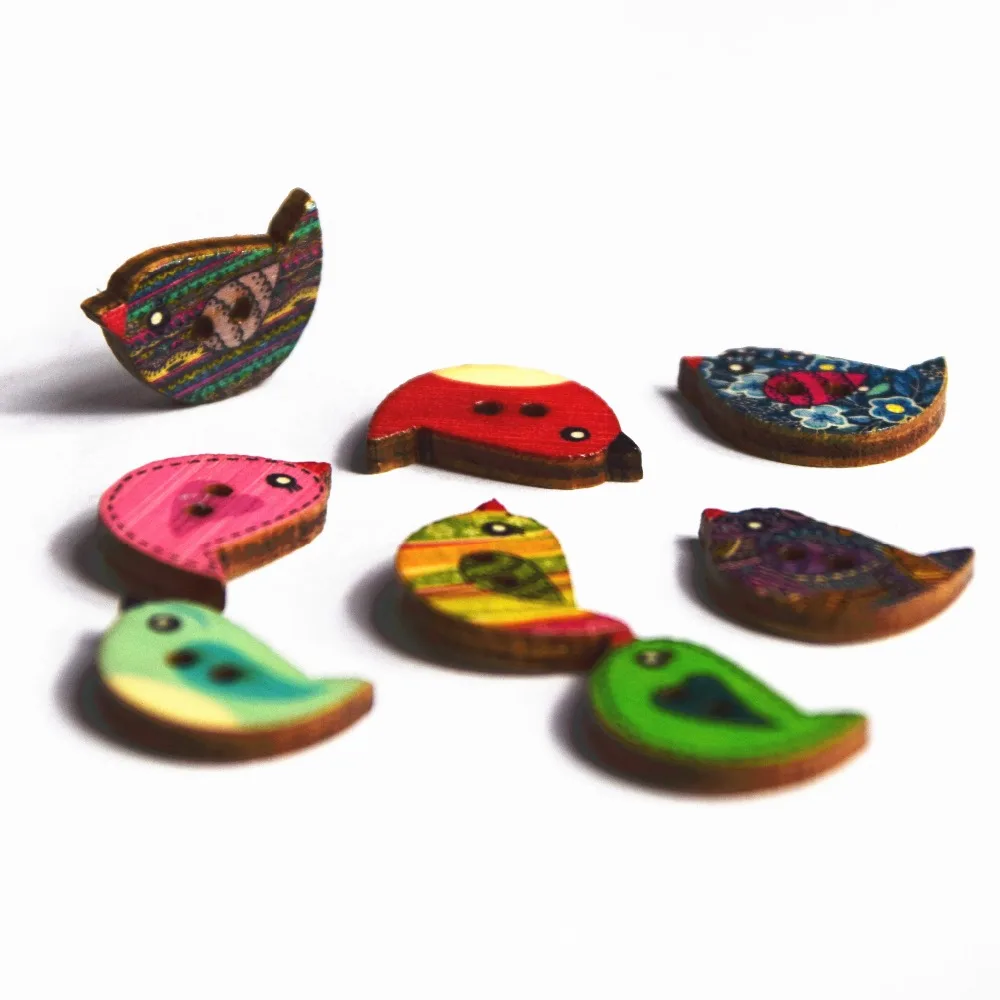 50pcs mixcolor Bird Decorative Buttons Sewing Buttons Scrapbooking Wooden Buttons Crafts DIY Sewing Accessories XP0183
50pcs mixcolor Bird Decorative Buttons Sewing Buttons Scrapbooking Wooden Buttons Crafts DIY Sewing Accessories XP0183