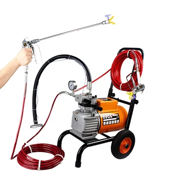 860 model Electric High Pressure Airless Paint Sprayer , Painting Machine, 8L flow,with double spray gun
860 model Electric High Pressure Airless Paint Sprayer , Painting Machine, 8L flow,with double spray gun