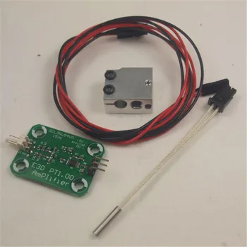 Funssor V6 Volcano PT100 sensor Upgrade kit amplifier board PT100 temperature sensor cable heater block kit Reprap 3D printer
Funssor V6 Volcano PT100 sensor Upgrade kit amplifier board PT100 temperature sensor cable heater block kit Reprap 3D printer
