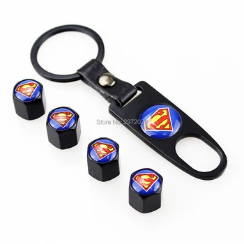 40 x Car Styling Stainless Steel Zinc Alloy Wheel Tire Valve Stems Caps Superman Universal With Mini Wrench Key Chain
40 x Car Styling Stainless Steel Zinc Alloy Wheel Tire Valve Stems Caps Superman Universal With Mini Wrench Key Chain