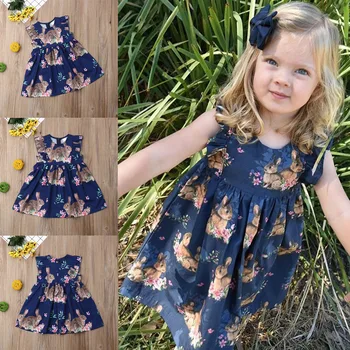 Baby Girl Clothes Fly Sleeveless Rabbit Print Solid Color Party Pageant Ruffle Tutu Dress Sundress
Baby Girl Clothes Fly Sleeveless Rabbit Print Solid Color Party Pageant Ruffle Tutu Dress Sundress