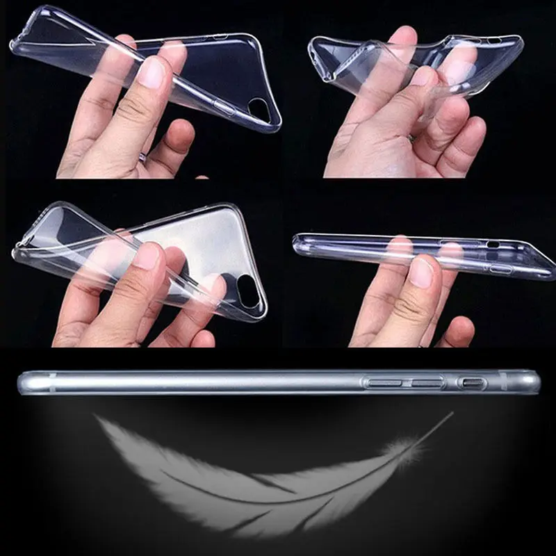 Soft TPU Transparent Fundas For iPhone 7 Case Clear Phone Cover For Apple iPhone X Xs XR Xs Max 5S SE 5 6S 6 7 8 Plus Coque
Soft TPU Transparent Fundas For iPhone 7 Case Clear Phone Cover For Apple iPhone X Xs XR Xs Max 5S SE 5 6S 6 7 8 Plus Coque