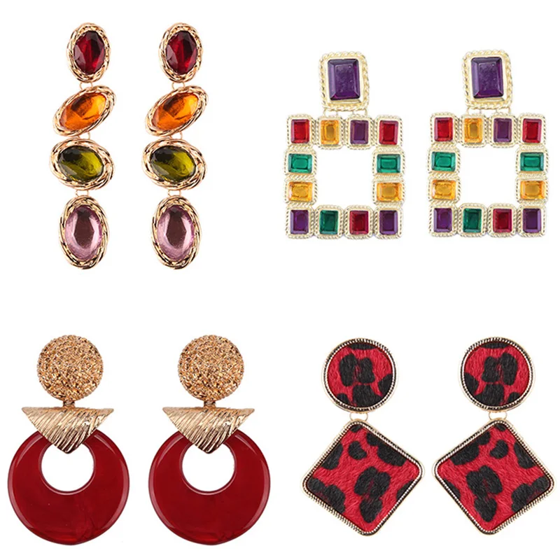 Miwens Za 4 Designs Colorful Maxi Boho Trendy Drop Earrings Female Geometric Hanging Earring Wedding Statement Handmade A192
Miwens Za 4 Designs Colorful Maxi Boho Trendy Drop Earrings Female Geometric Hanging Earring Wedding Statement Handmade A192
