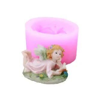 Flower Fairy silicone mold chocolate fondant aroma sugar carving candle mould resin clay angel baby girl soap DIY candle making
Flower Fairy silicone mold chocolate fondant aroma sugar carving candle mould resin clay angel baby girl soap DIY candle making