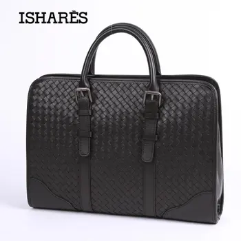 ISHARES Genuine Leather Handbag calf Craft Business briefcase High Quality Commercial Computer Messenger Woven Bags IS3179-1
ISHARES Genuine Leather Handbag calf Craft Business briefcase High Quality Commercial Computer Messenger Woven Bags IS3179-1