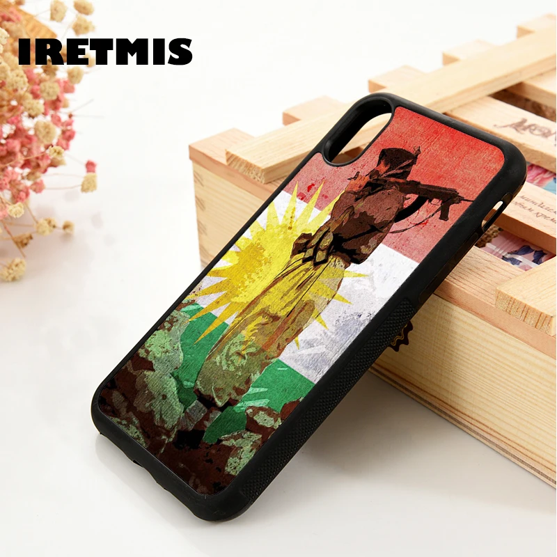 Iretmis 5 5S SE 6 6S Soft TPU Silicone Rubber phone case cover for iPhone 7 8 plus X Xs Max XR Kurdistan Flag
Iretmis 5 5S SE 6 6S Soft TPU Silicone Rubber phone case cover for iPhone 7 8 plus X Xs Max XR Kurdistan Flag