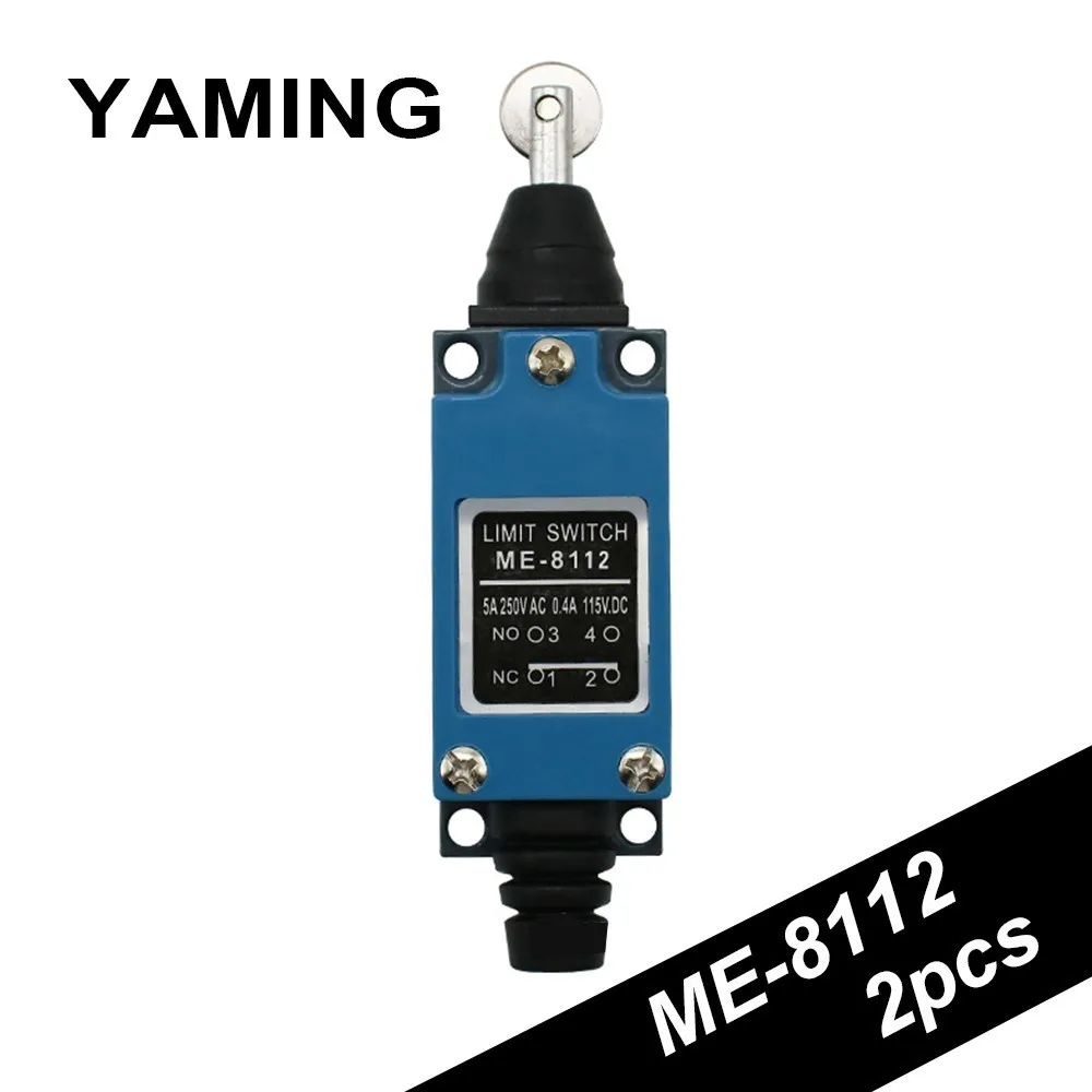 Limit Switch Plunger Rolling Wheel 5A NO/NC Reset Momentary Stroke Travel Micro Switch Electric Machine ME-8112 (2PCS)
Limit Switch Plunger Rolling Wheel 5A NO/NC Reset Momentary Stroke Travel Micro Switch Electric Machine ME-8112 (2PCS)