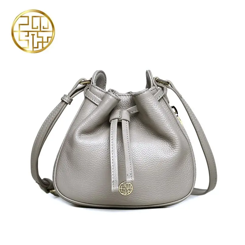 

Famous brand top quality dermis women bag 2016 new mini bucket bag Fresh China Wind messenger bag women's handbags