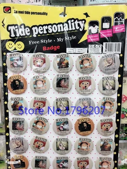 Wholesale 30pcs/set cartoon Japanese anime one piece Button 44MM Round Brooch Badge Kids S-19
Wholesale 30pcs/set cartoon Japanese anime one piece Button 44MM Round Brooch Badge Kids S-19