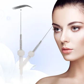 Permanent Makeup Needles 50Pcs RL Disposable Sterilized Eyebrow Lip Liner Microblading Needles Beauty for Tattoo Machine Pen
Permanent Makeup Needles 50Pcs RL Disposable Sterilized Eyebrow Lip Liner Microblading Needles Beauty for Tattoo Machine Pen