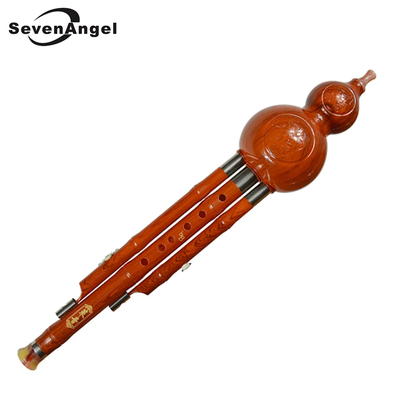 Three-tone Chinese Traditional Hulusi Flute Cupronickel Tube detachable Bakelite Flauta Key of C/bB With Case Clarinet
Three-tone Chinese Traditional Hulusi Flute Cupronickel Tube detachable Bakelite Flauta Key of C/bB With Case Clarinet