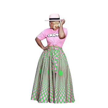 African Clothes Big Swing High Waist Skirt Women 2019 Spring Fashion Printed Long Maxi Skirt Holiday Boho Beach Sundress Party
African Clothes Big Swing High Waist Skirt Women 2019 Spring Fashion Printed Long Maxi Skirt Holiday Boho Beach Sundress Party