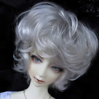 Ascosplay doll accessories BJD wig Short and messy hair Lazy style black white brown 1/3 1/4 black brown Light color doll hair
Ascosplay doll accessories BJD wig Short and messy hair Lazy style black white brown 1/3 1/4 black brown Light color doll hair