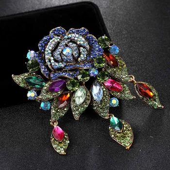 Big Size colorful Flower Wedding Brooches For Women Fashion Bridal Hijab Accessory Women Best rhinestone Broches Bouquet
Big Size colorful Flower Wedding Brooches For Women Fashion Bridal Hijab Accessory Women Best rhinestone Broches Bouquet
