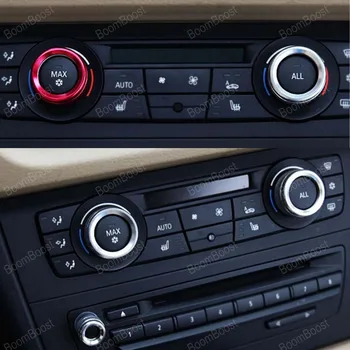 Car styling 3 colors Auto Air Conditioning Knob button decoration Ring cover trim For BMW X1
Car styling 3 colors Auto Air Conditioning Knob button decoration Ring cover trim For BMW X1