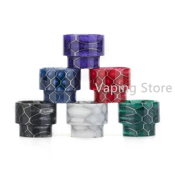 Epoxy Ultem Resin Cobra Honeycomb 16mm Wide Bore 810 Drip Tip for Advken Manta Mesh Tank/Manta RTA/Owl Mesh Tank/Oumier Bulk RTA
Epoxy Ultem Resin Cobra Honeycomb 16mm Wide Bore 810 Drip Tip for Advken Manta Mesh Tank/Manta RTA/Owl Mesh Tank/Oumier Bulk RTA