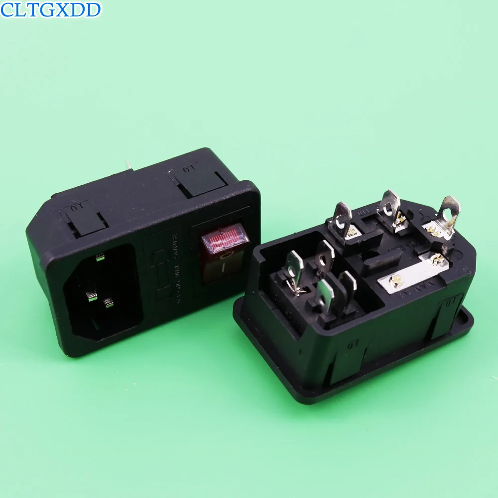 cltgxdd Brass Parts ! with 10A fuse ! Red Rocker Switch Fused IEC 320 C14 Inlet Power Socket Fuse Switch AC Socket
cltgxdd Brass Parts ! with 10A fuse ! Red Rocker Switch Fused IEC 320 C14 Inlet Power Socket Fuse Switch AC Socket