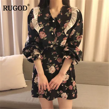 RUGOD 2 Two pieces set women suits peter pan collar elegant floral print tops and skirts mini a line vintage modis bodysuits
RUGOD 2 Two pieces set women suits peter pan collar elegant floral print tops and skirts mini a line vintage modis bodysuits