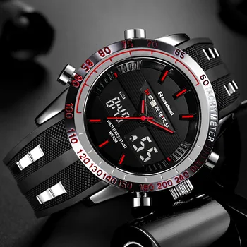 Brand New Men Sports Watches Waterproof Mens Military Digital Quartz Watch Alarm Stopwatch Dual Time Zones relogio masculino
Brand New Men Sports Watches Waterproof Mens Military Digital Quartz Watch Alarm Stopwatch Dual Time Zones relogio masculino